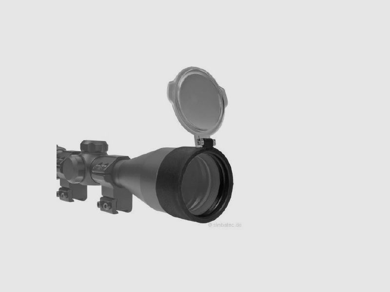 Lensolux Staubschutzkappe, Durchmesser 25,5 - 27 mm, matt schwarz