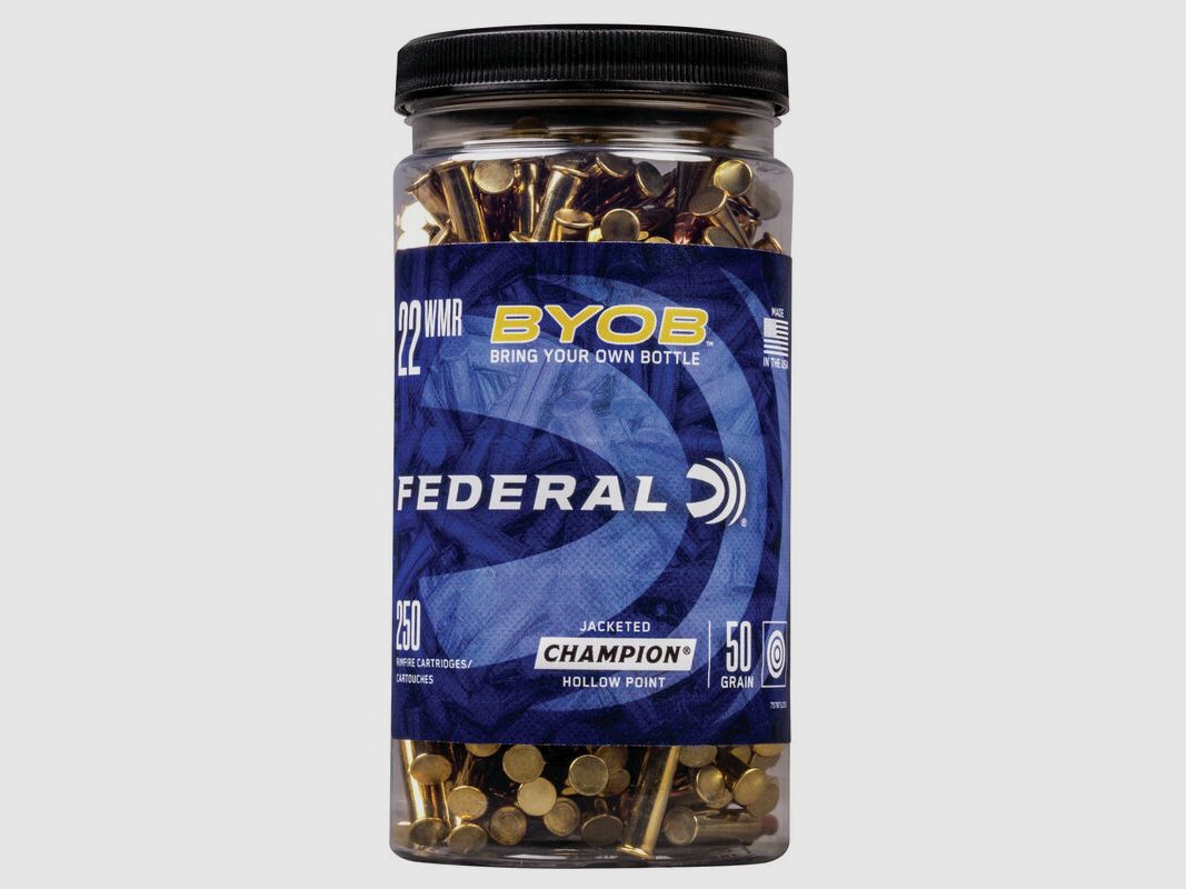 Federal Champion BYOD .22 Mag. 50GR JHP 250 Patronen