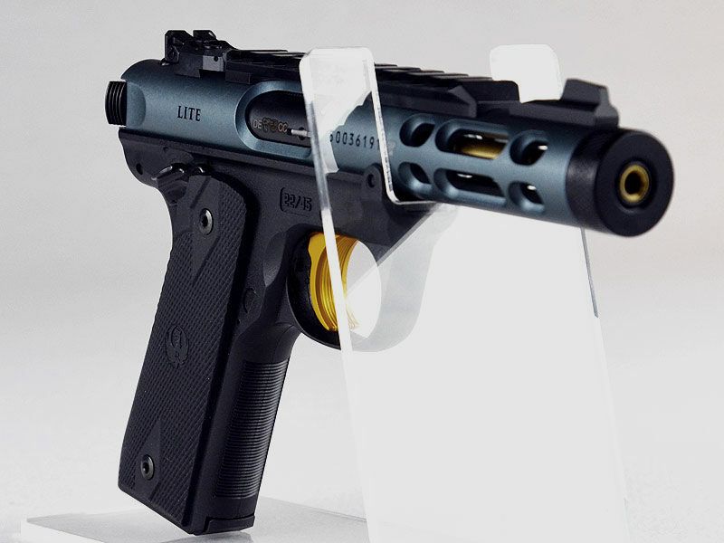 RUGER	 Mark IV 22/45 Lite Diamond Grey-Gold 4,4"