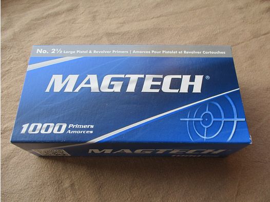 Magtech 2 1/2 large pistol primers