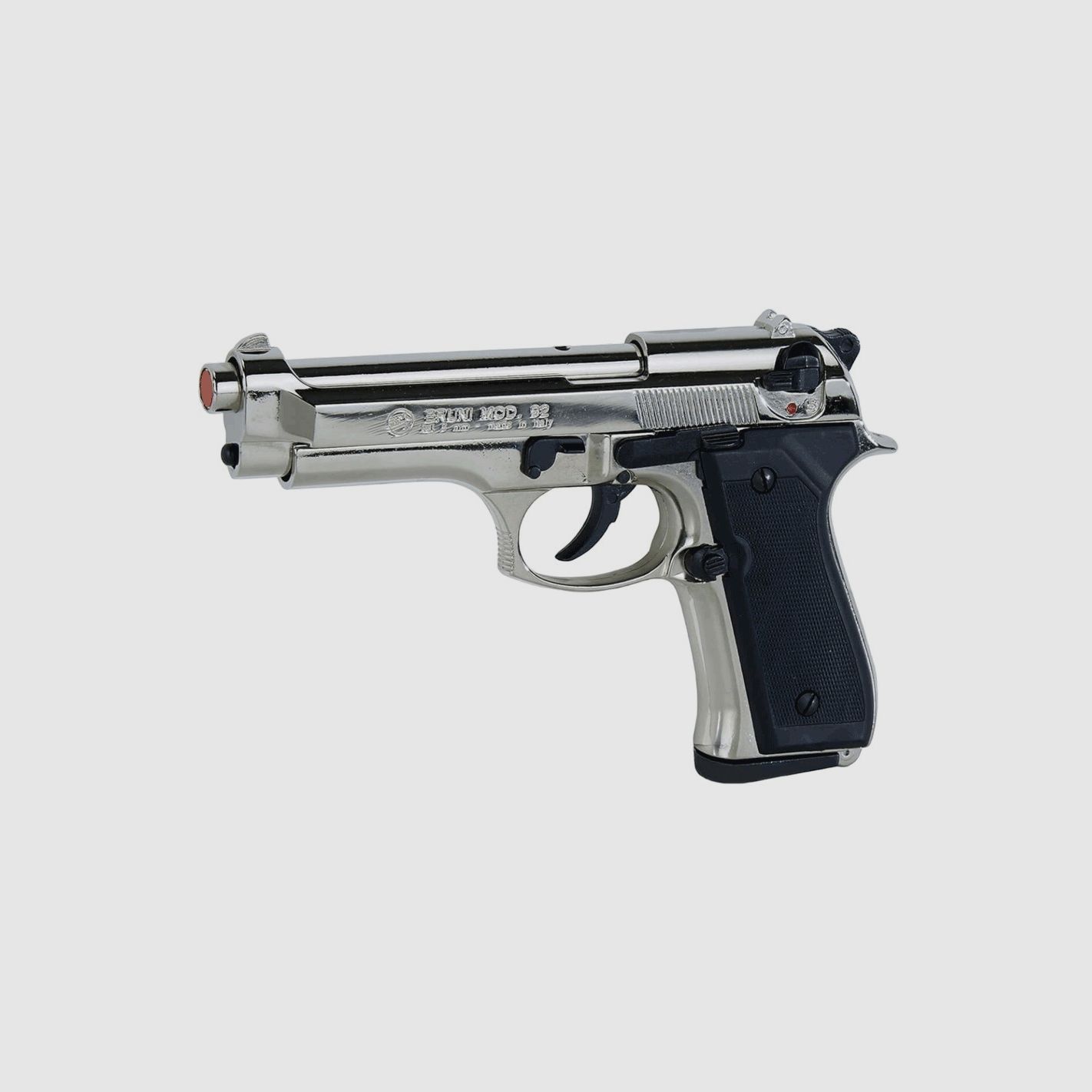 Bruni 92 9 mm Nickel Schreckschusswaffe, Bild 1 von 3