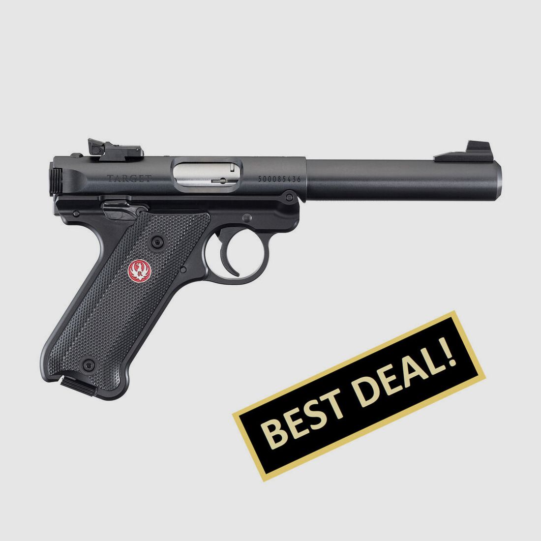 Ruger MARK IV TARGET .22 LR 5.5"/13.98CM BLUED