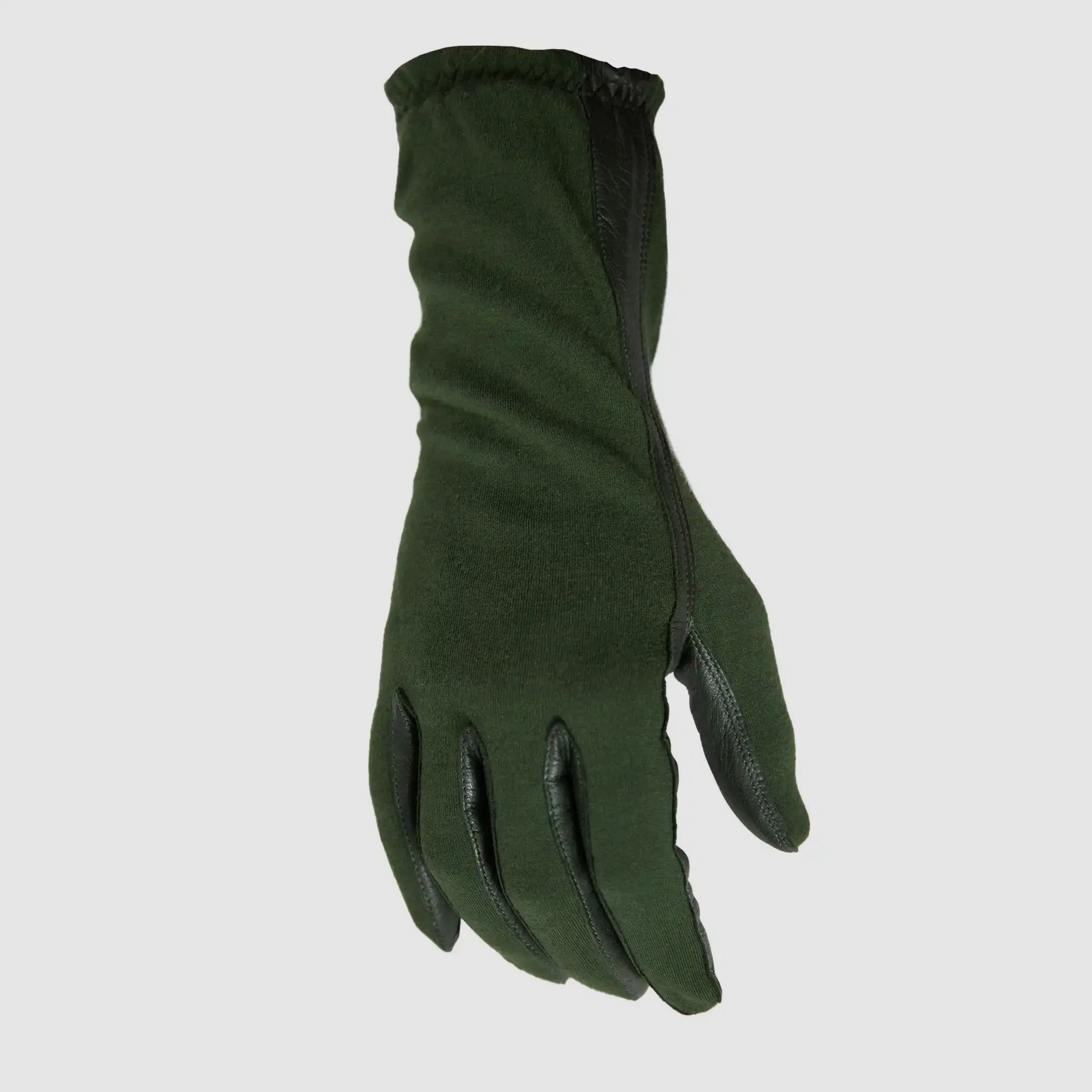 French Army French Army Flight Gloves Light Georges Morand Olive Like New - 10