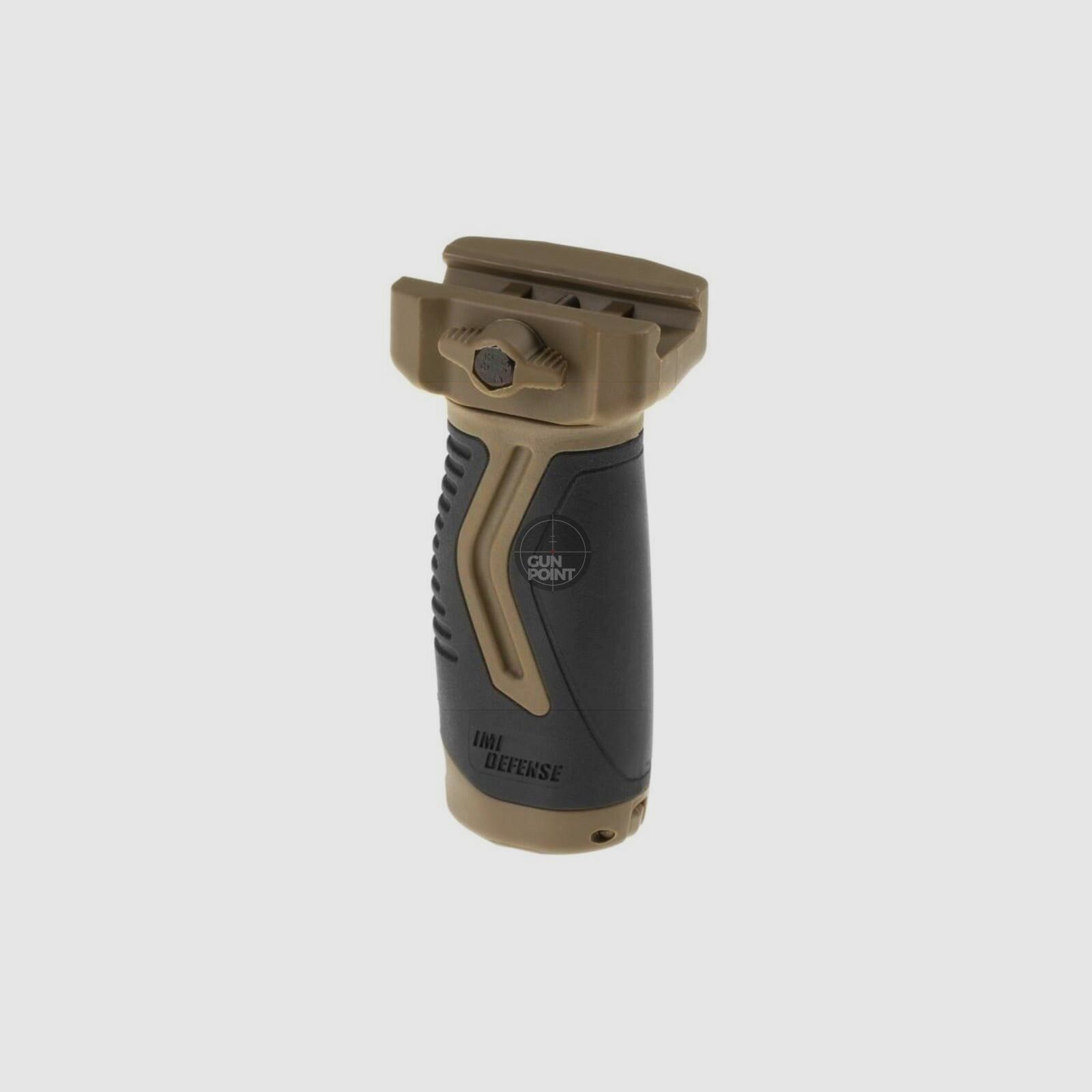 IMI Defense OVG Overmolding Vertical Grip-Tan/Black
