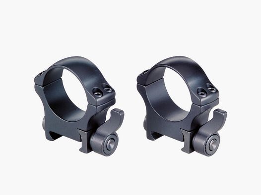 RECKNAGEL PSG tilt-up mount for Picatinny/Weaver profile with polyform lever Ø 26mm 1″ (Height 9.5 mm)