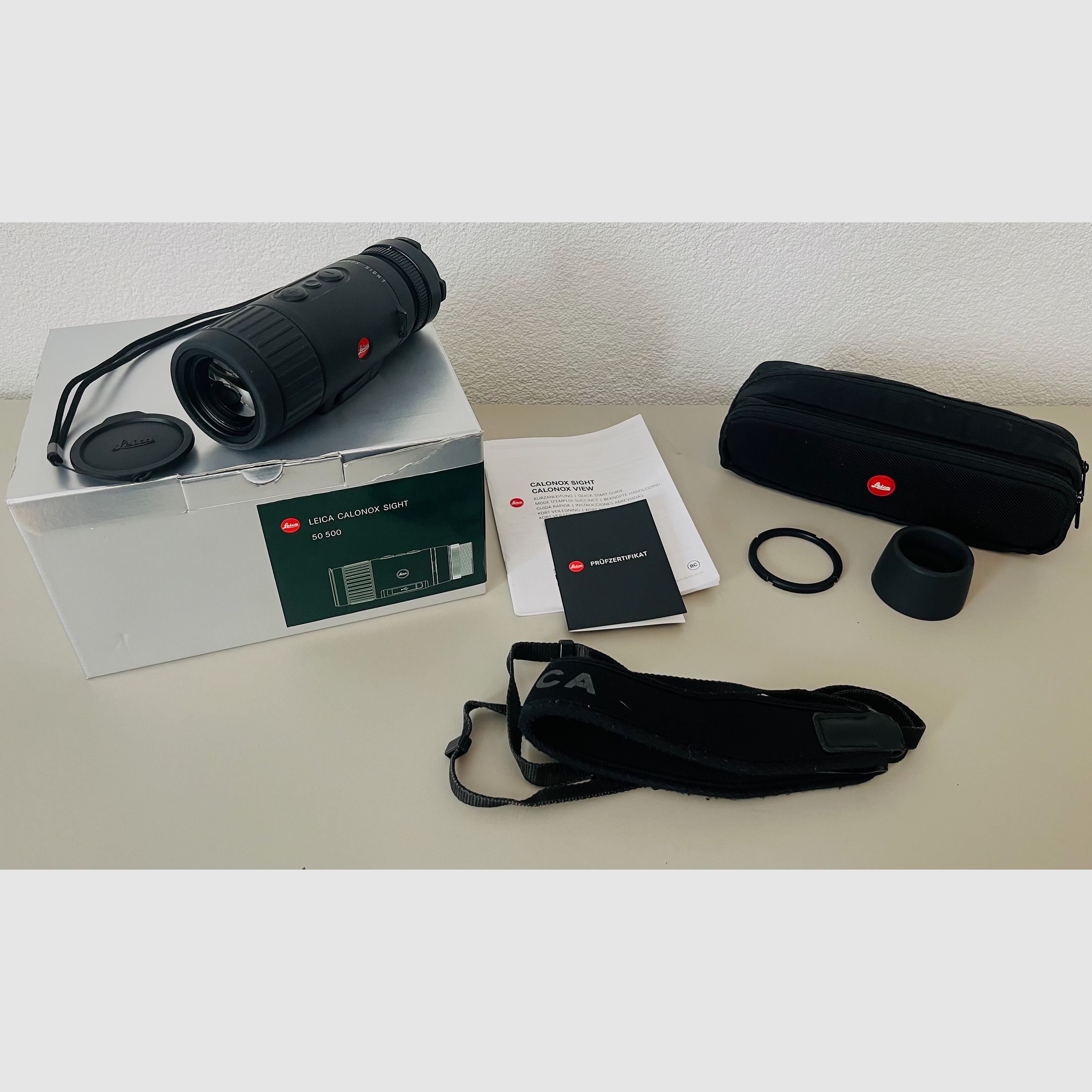 Leica Calonox thermal imaging attachment device