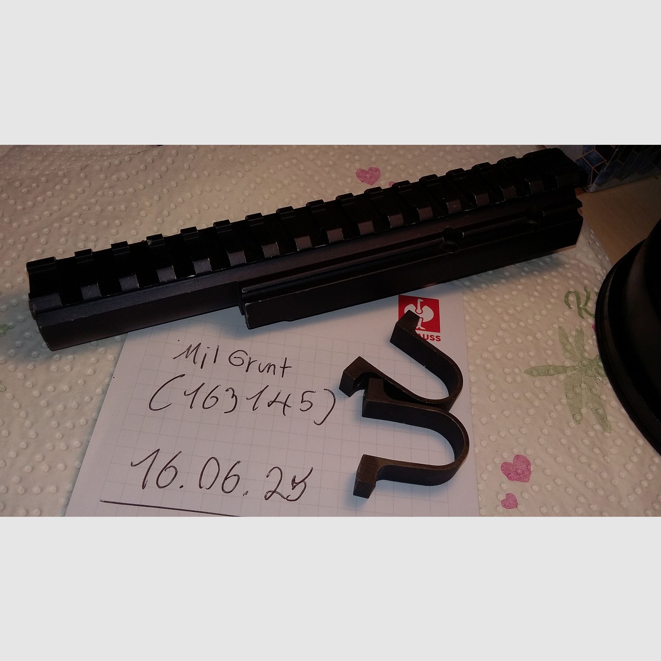 E&L UltiMAK style AK Gasrohr Picatinny aus CNC ALU