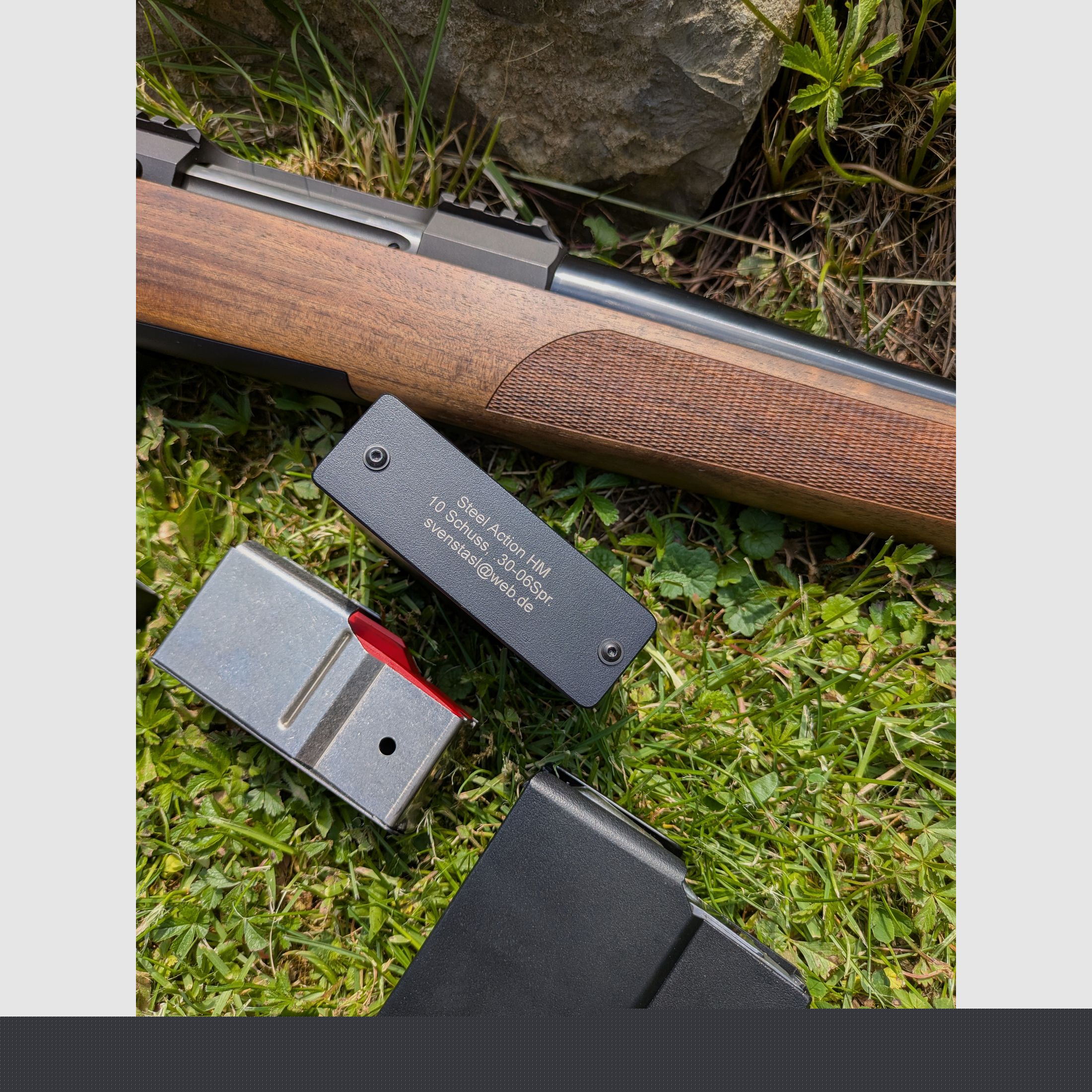 10 Schuss Magazine Steel Action HM/10 Round Magazines Steel Action HM 