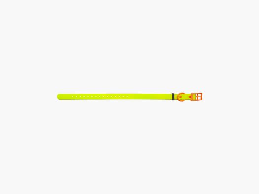 HP&G Collar para perros 19mm Amarillo