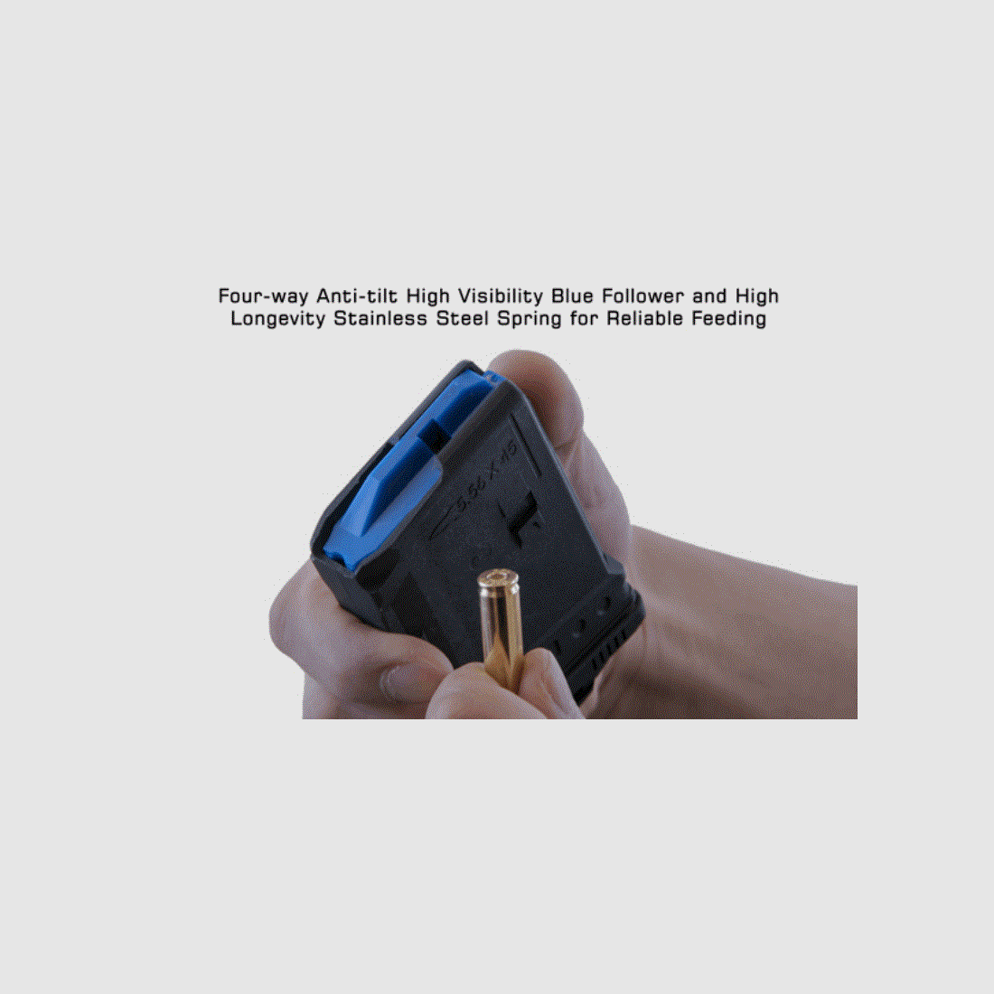 Magasin en Polymère UTG AR15 de 10 Coups, .223/5.56