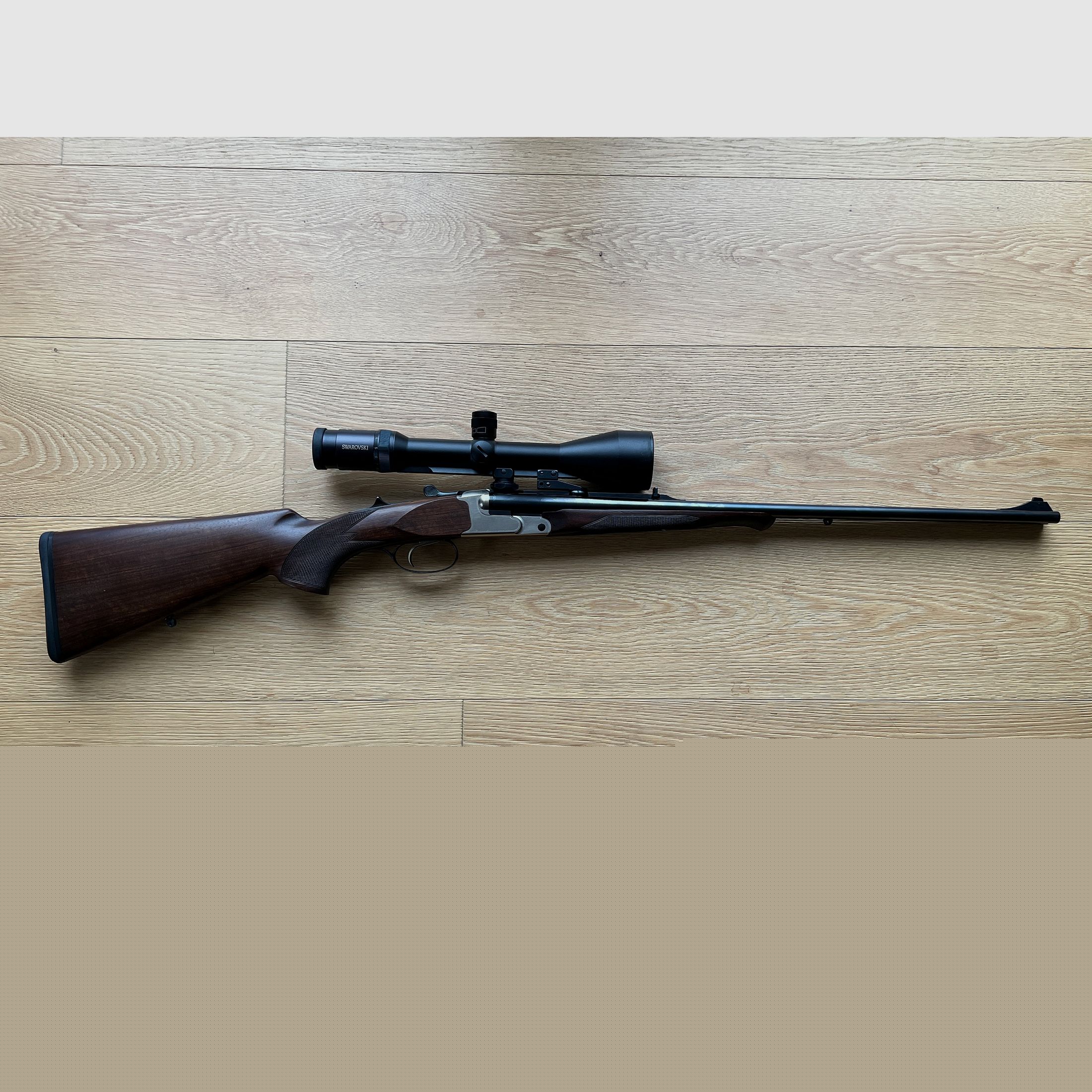 Krieghoff Classic in 9,3x74R mit Swarovski Habicht