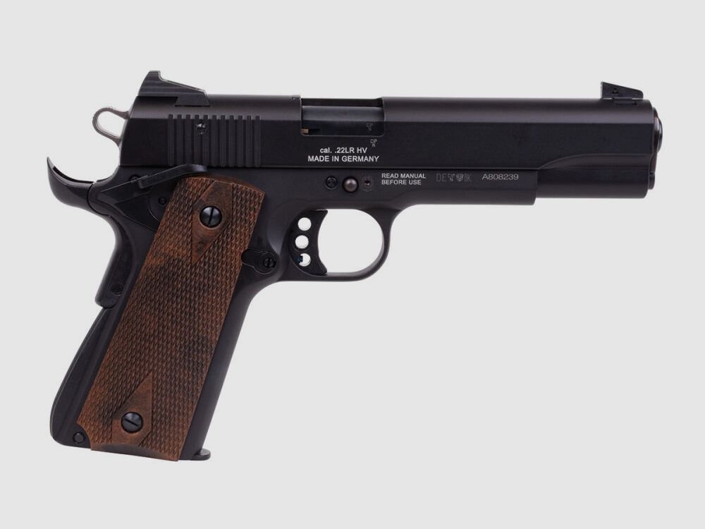 GSG German Sport Guns 1911 STANDARD Braune Griffschalen