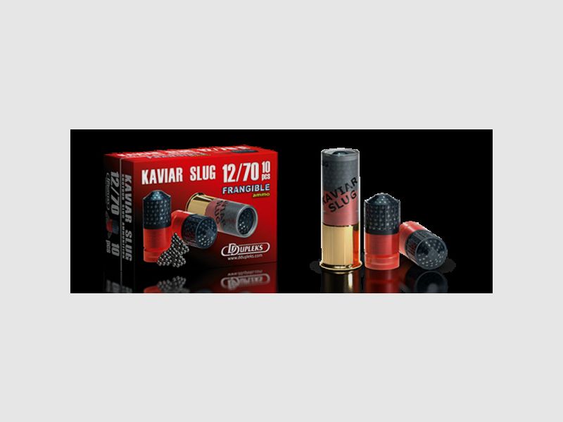 DDUPLEKS KAVIAR SLUG - 12/70 - 10 SCHUSS
