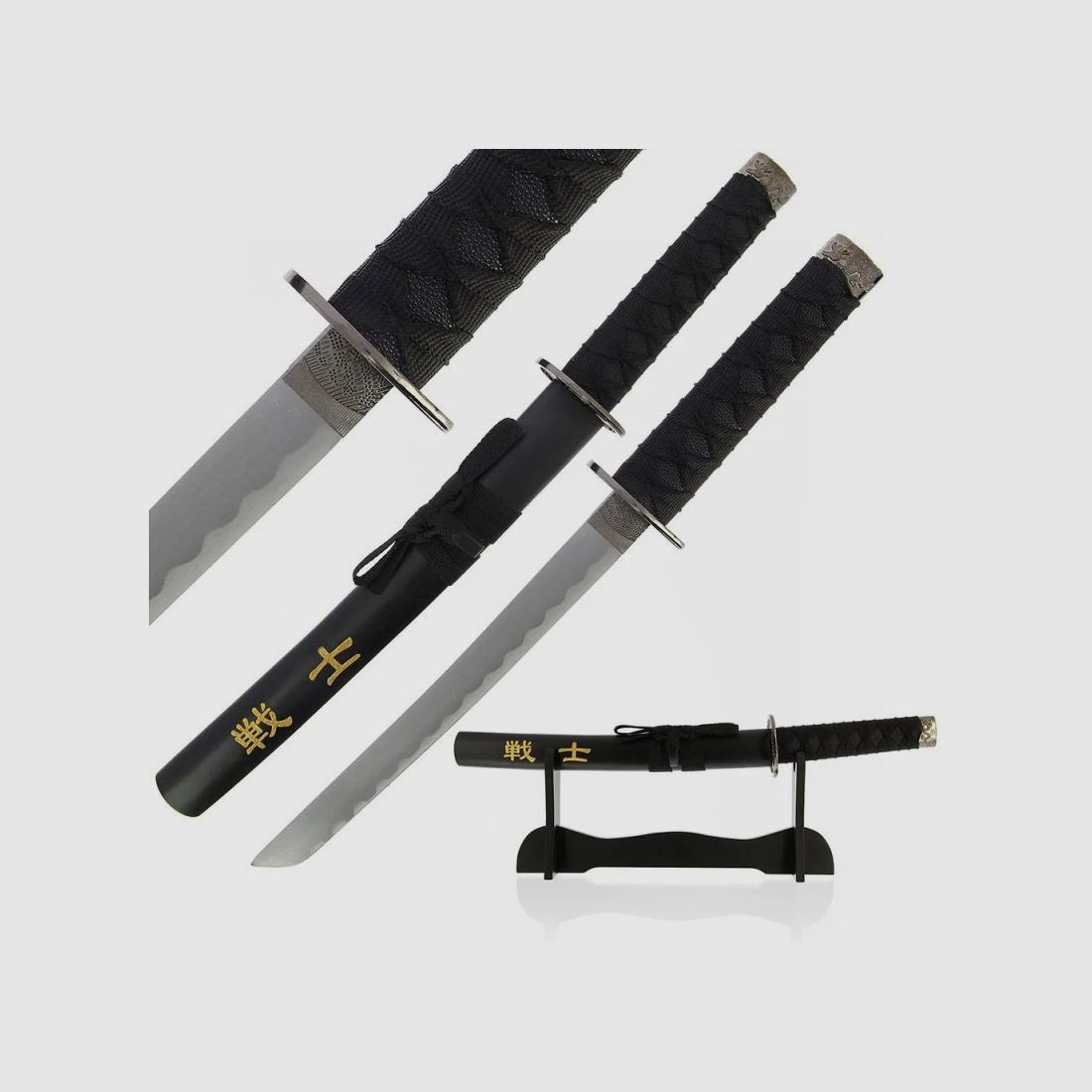 Katana Tanto Schwert schwarz