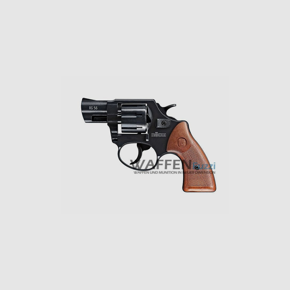 Röhm RG56 Schreckschusswaffe brüniert