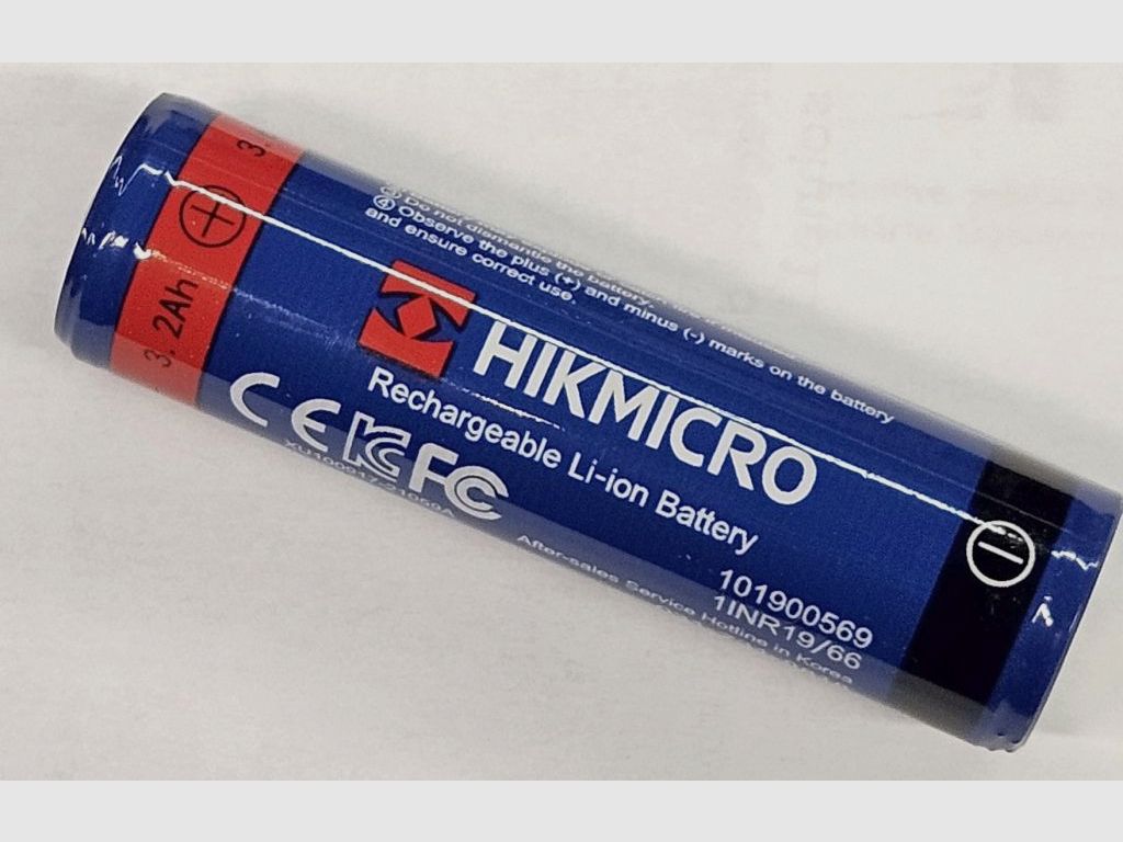 Ersatzakku für HIKMicro Speras PB 18650 3800mAh