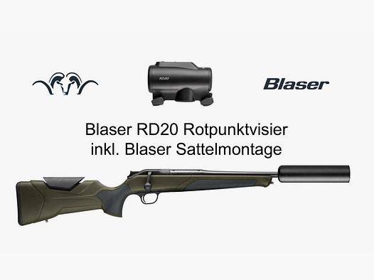Blaser Group GmbH Blaser R8 Professional 2.0 Darkolive .308 Win LL47 + RD20 Punto Rojo + B50Ti Silenciador