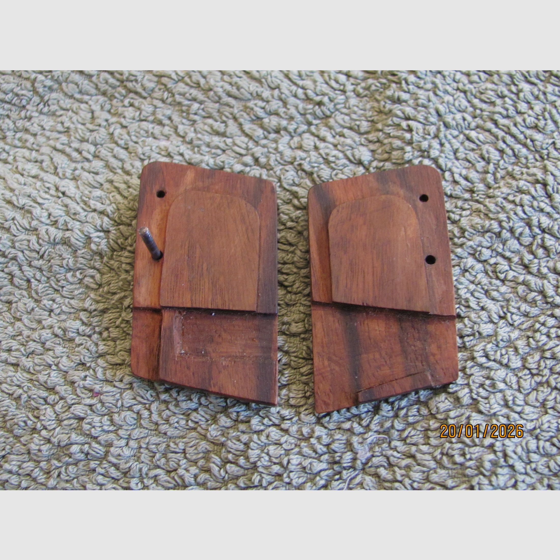 Echtholz Griffschalen FN Browning Baby