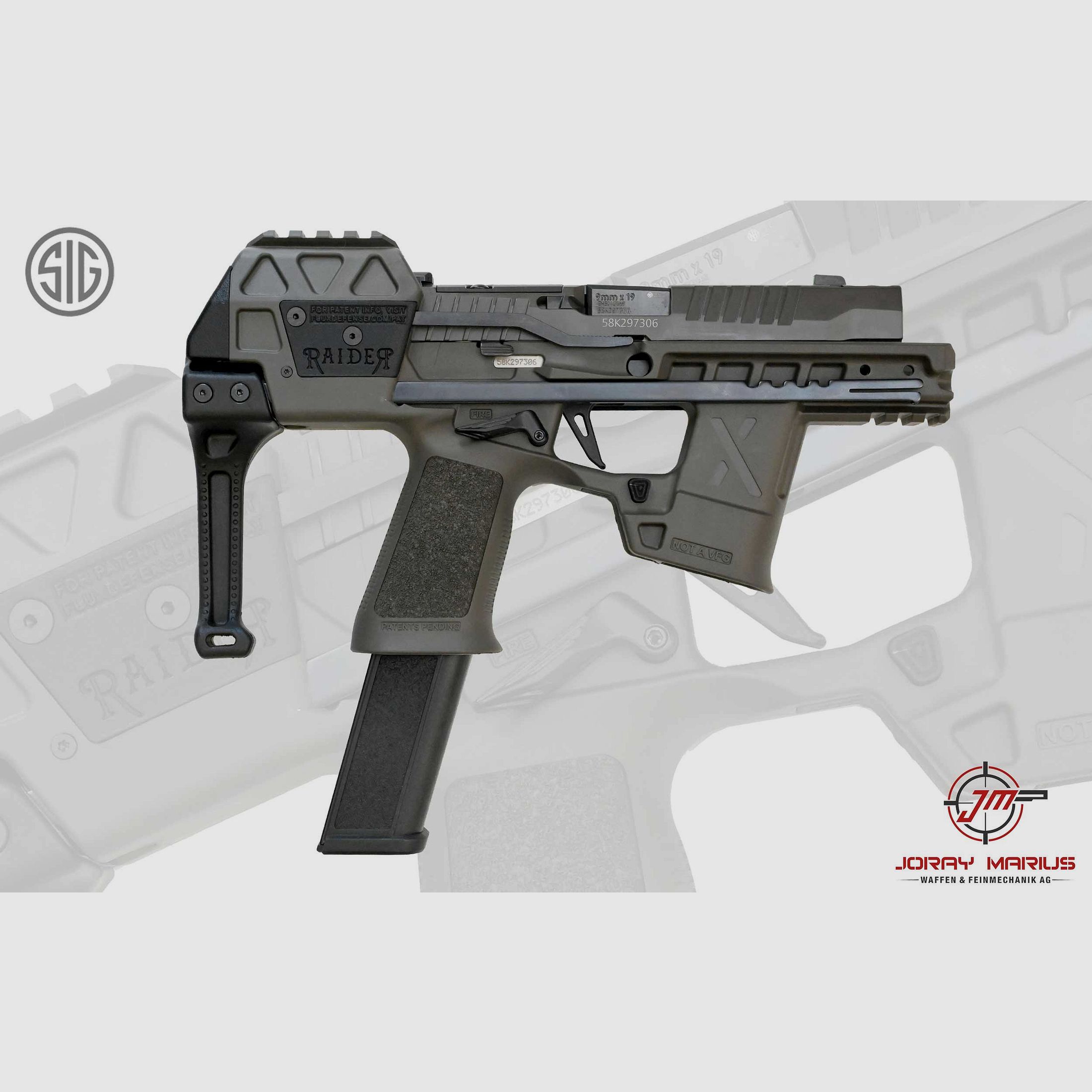 SIG Sauer P320 FLUX LEGION 9mm Para, Bild 1 von 2