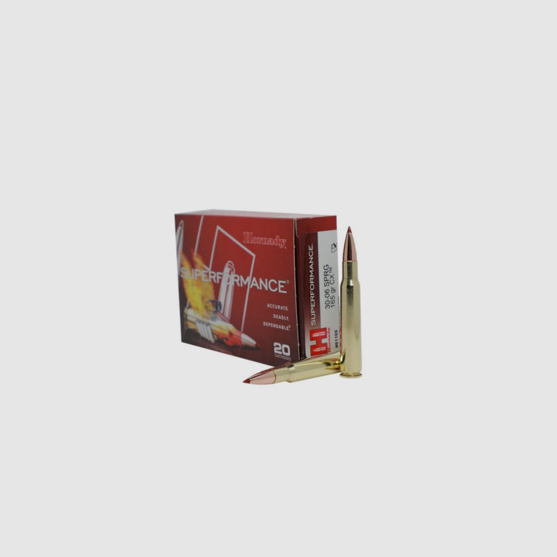 Hornady CX Superf. 10,7g/165grs á20 .30-06 Spring.