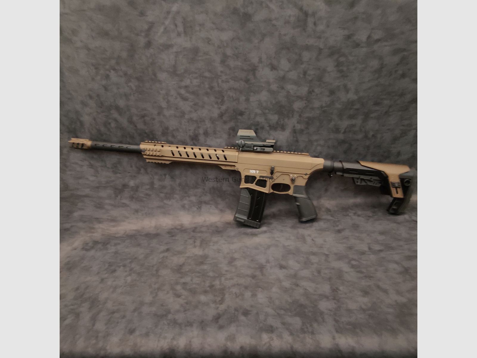 Huglu SLF HUGLU XR-7, Kal.12/76 w Brązie + DOT Falke LE