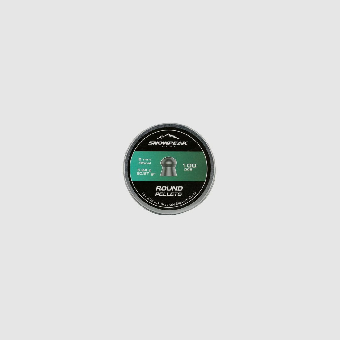 Plombs ronds 9 mm | 80,87 gr, image 1 sur 3