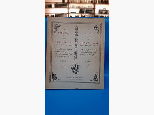 LIBRO RASSEGNA DI 162 ARMI ANTICHE