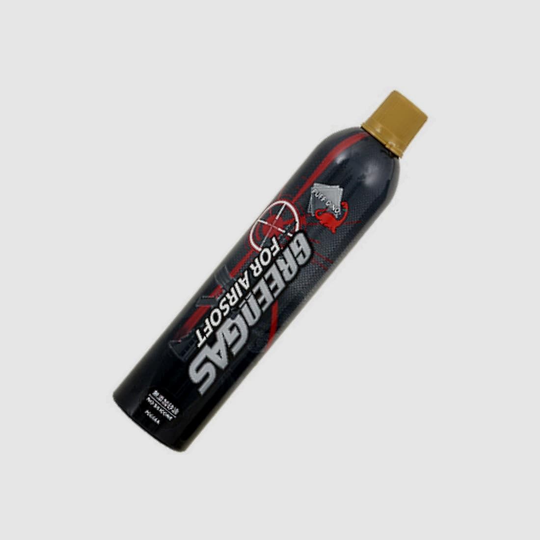 PuffDino Paintball / Airsoft Gaz vert / Gaz propulseur SANS silicone (600ml) 170 psi