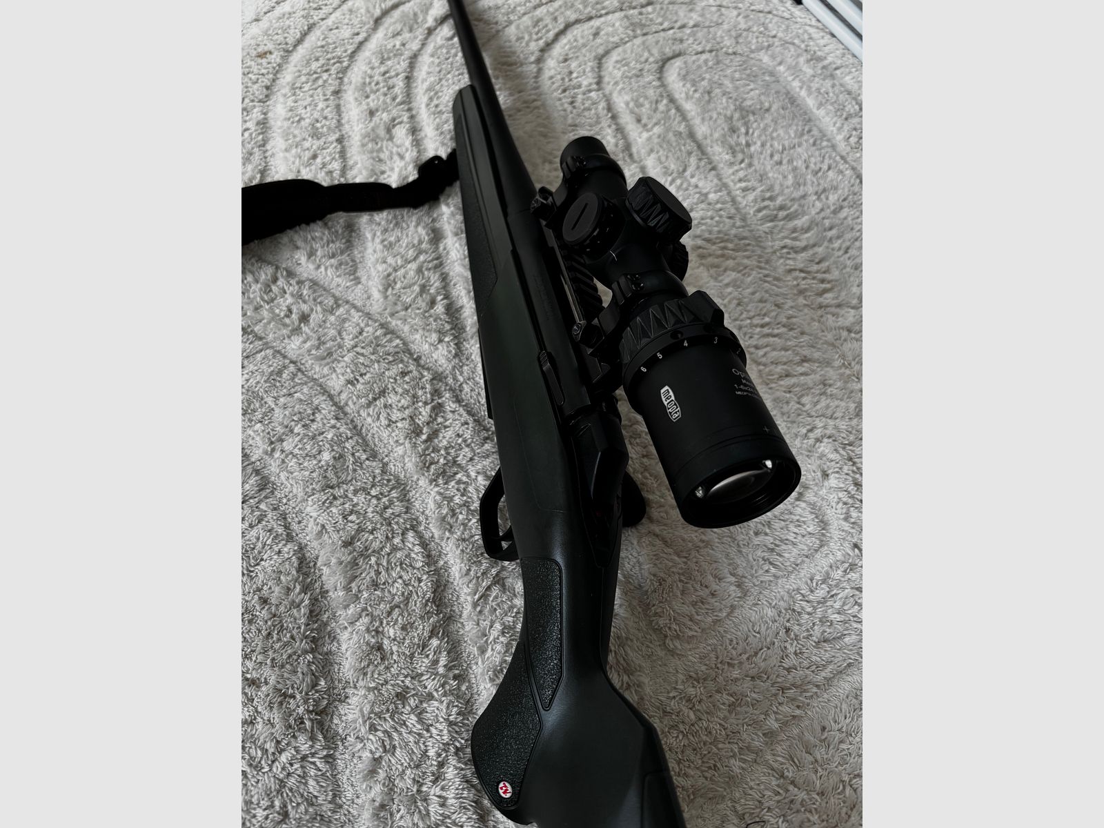 Winchester Repetierbüchse XPR Stealth.308 mit Meopta Zielfernrohr Optika6 1–6x24 RD SFP