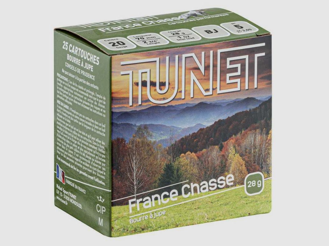 Tunet France Chasse 20/70 28 g - 20/70 Plomo n.º 7, imagen 2 de 4
