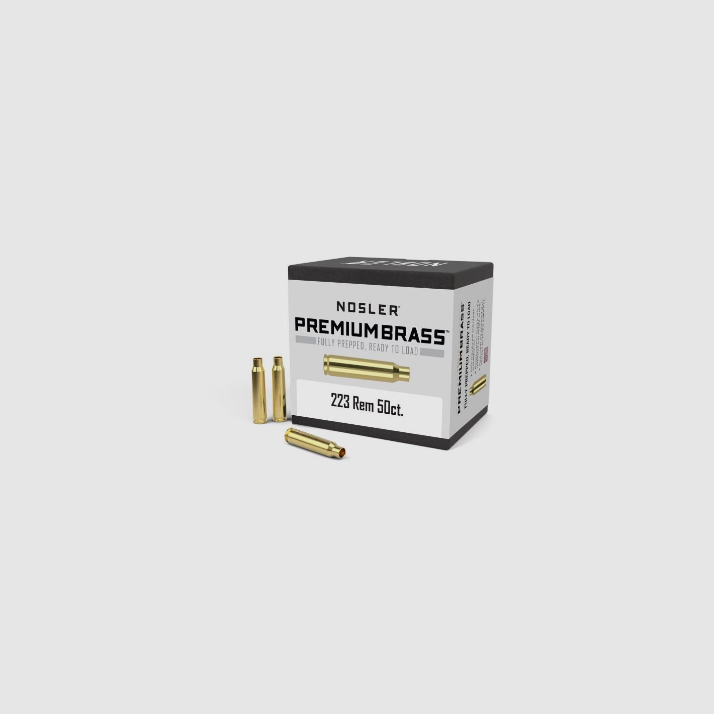 NOSLER CUSTOM HÜLSEN Kal. 223 REMINGTON 50St., Bild 2 von 2