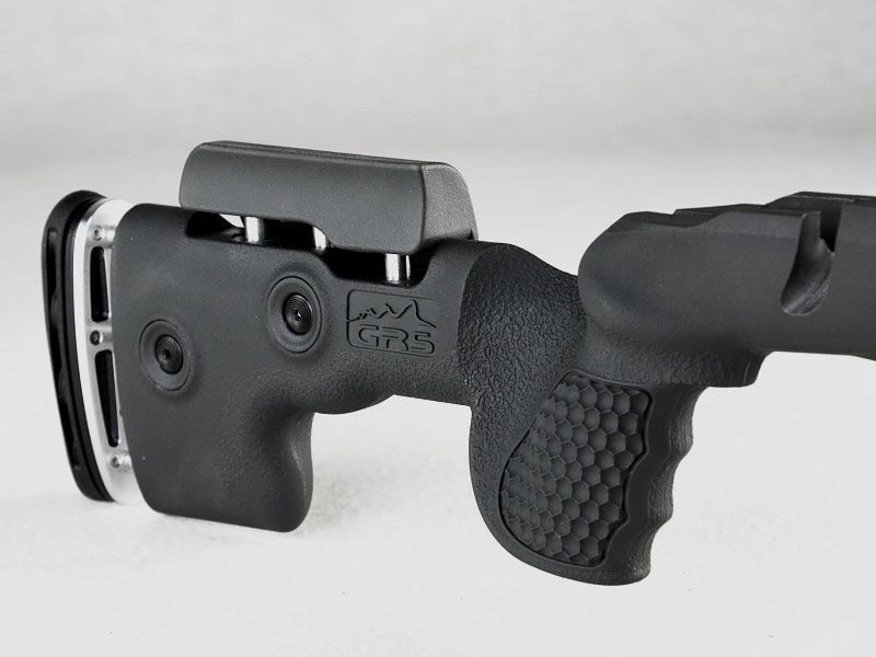 GRS stock system FENRIS, gray for HOWA M1500 (SA / Short Action) / Weatherby Vanguard SA