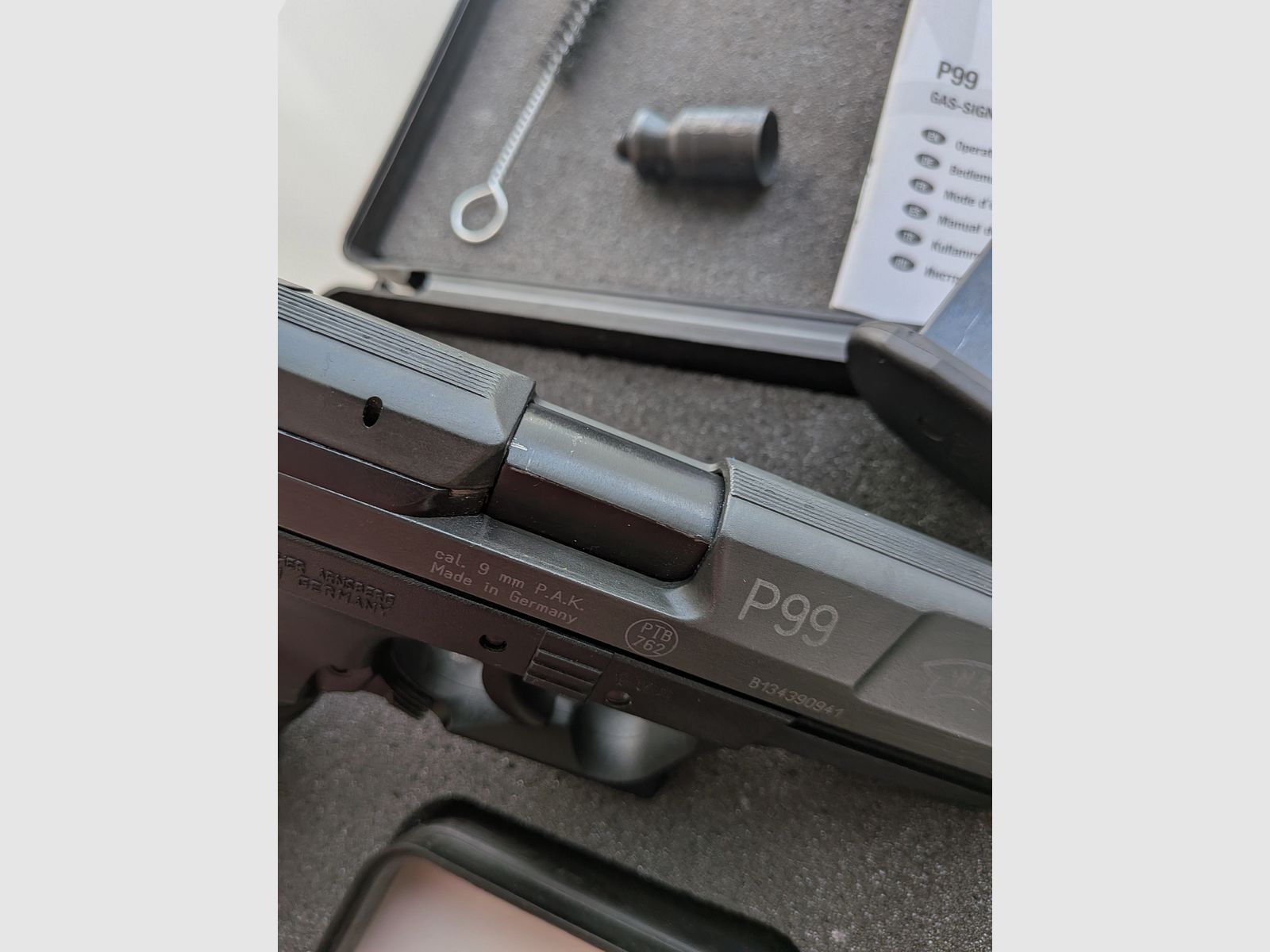 Walther P99 Schreckschuss pistool 9mm P.A.K. P 99, afbeelding 6 van 7