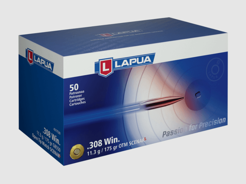Lapua .308 Win. Scenar-L OTM 175 gr. -50St.