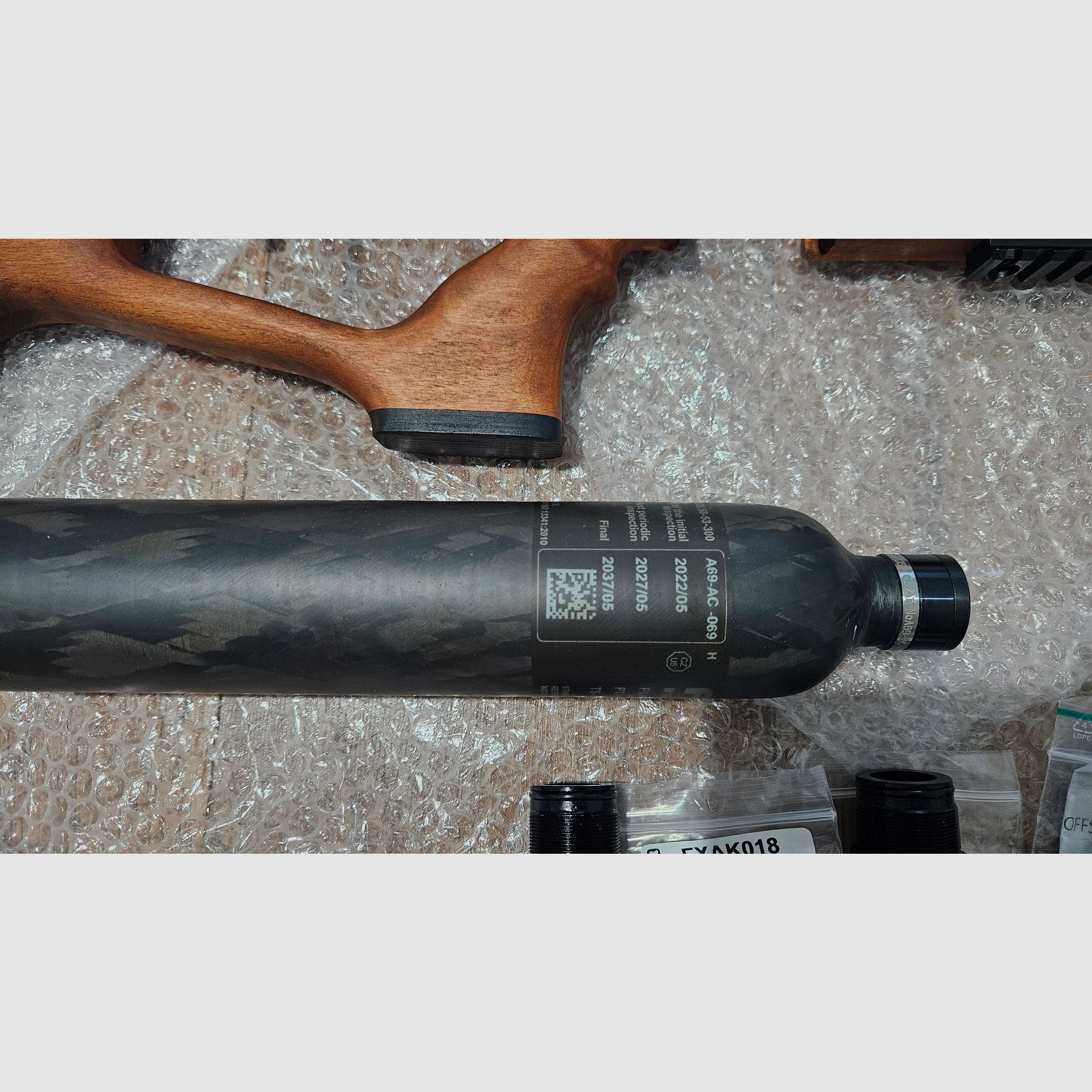 Manico in legno per FX Dreamline Bullpup con kit di conversione a bottiglia