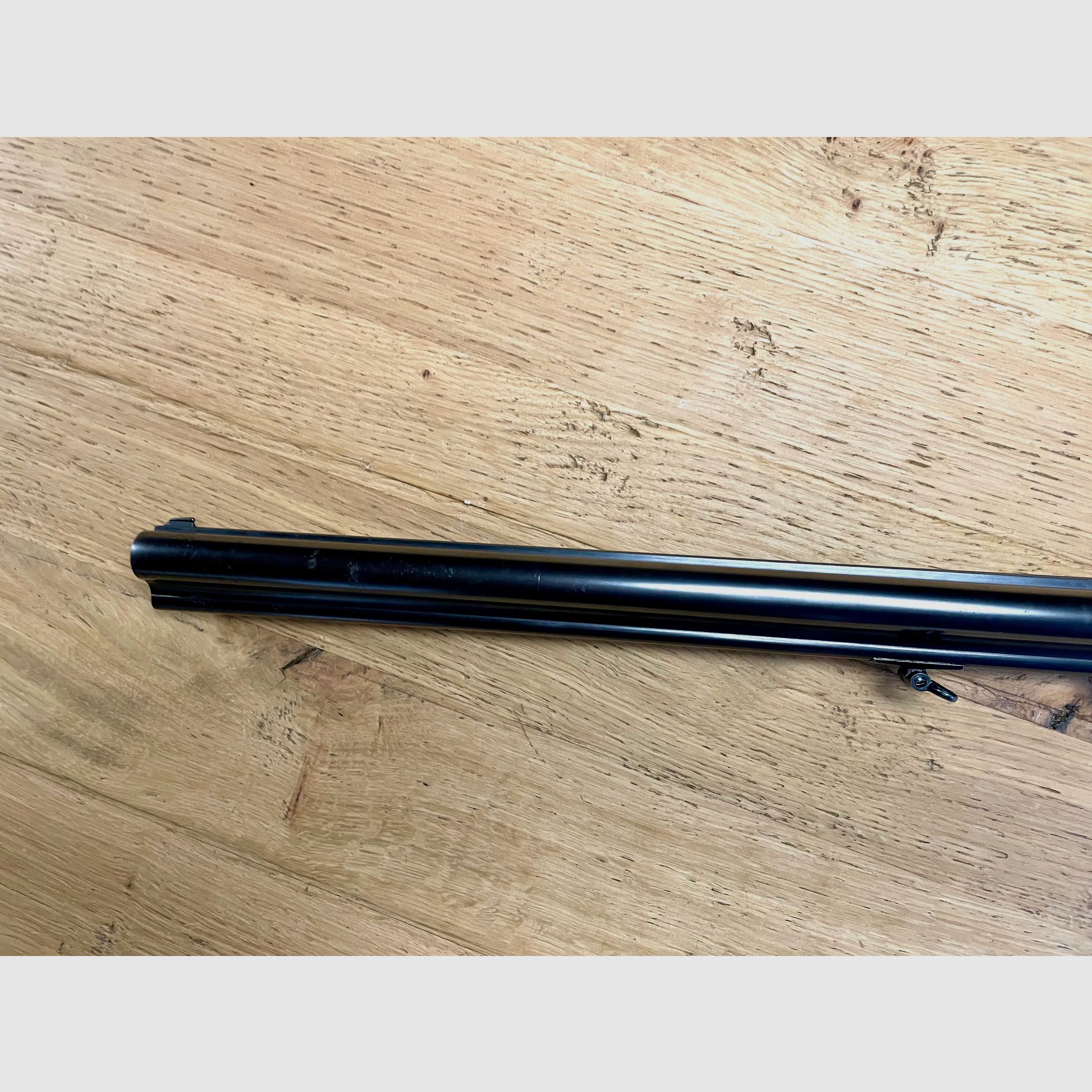 -Drilling- Simson Suhl Mod. Fortuna Kaliber 16/70 & 6,5x57R inkl. ZF Schmidt&Bender 6x42 und Einstecklauf Krieghoff Kal. 16 auf .22WinMag