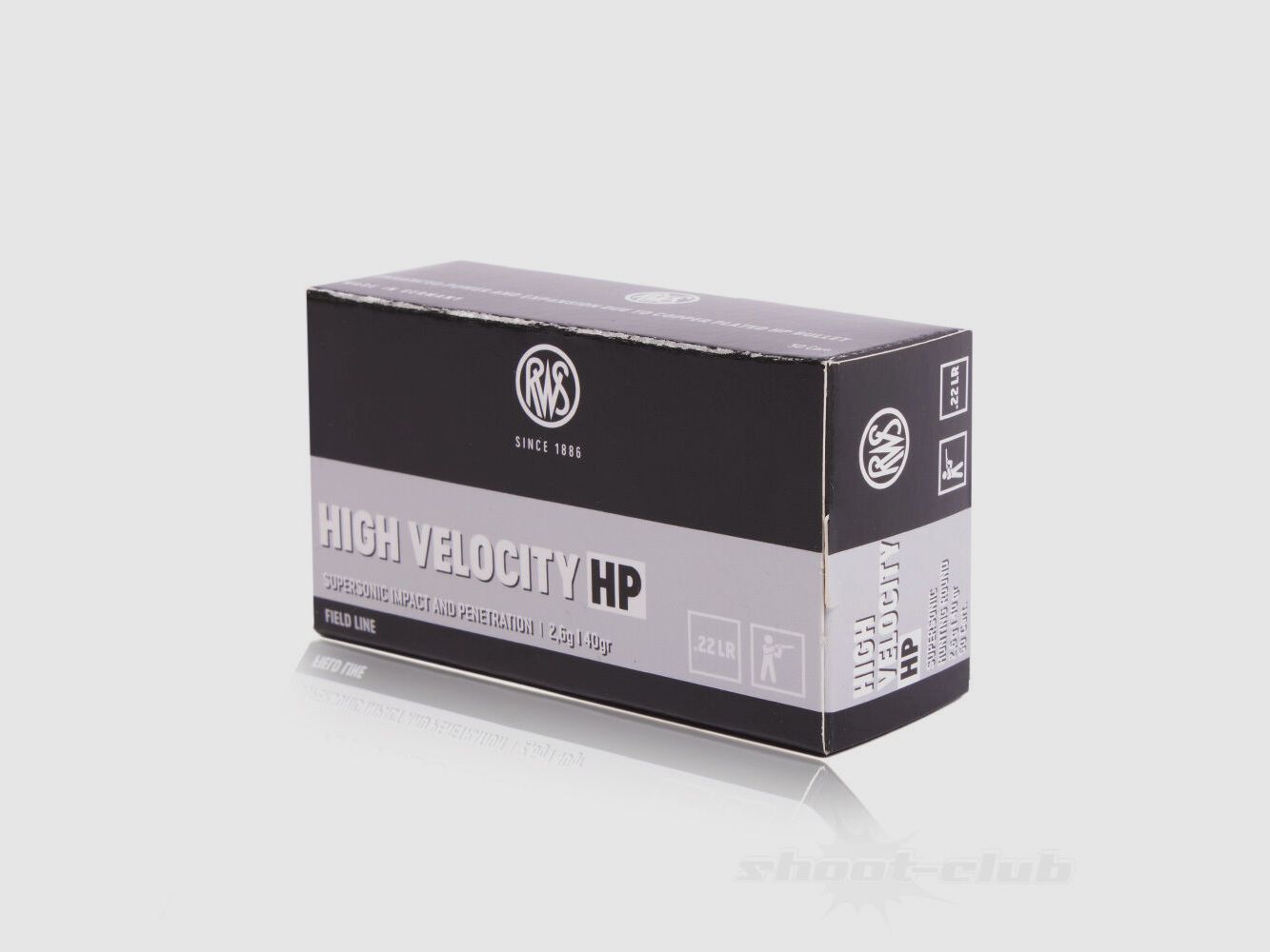RWS HV HP 40grs 50St .22lr, image 1 sur 5
