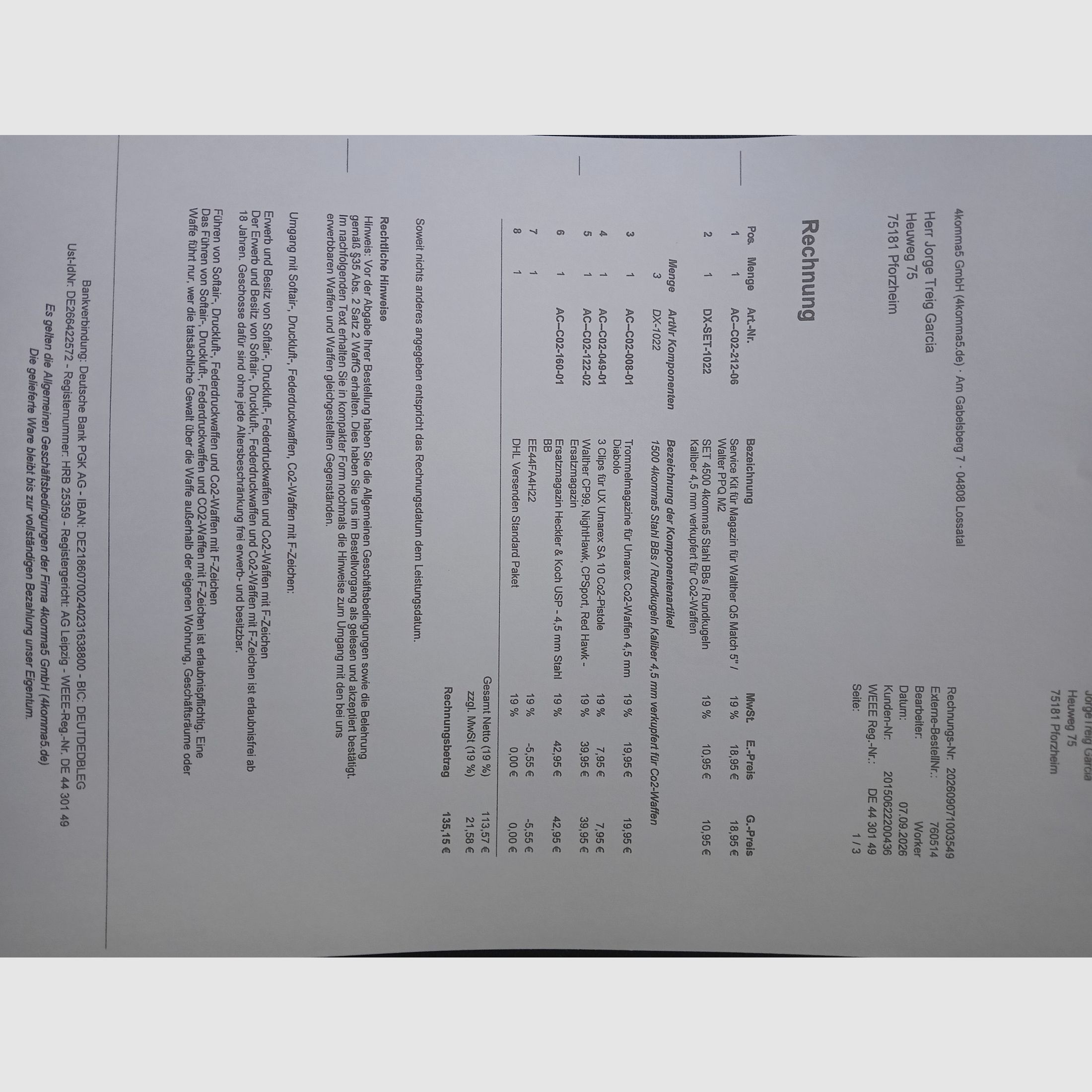 Umarex Walther PPQ M2 CO2 4,5mm Diabolos 21 Schuss Kettenmagazin TOP, Bild 13 von 15