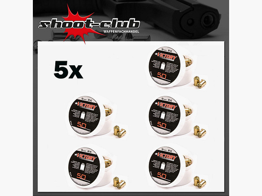 Victory Victory cartuchos de fogueo para revólver 9mm R.K. 250 disparos