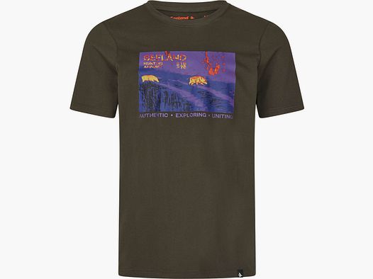 Seeland T-Shirt Thermal Pine Green