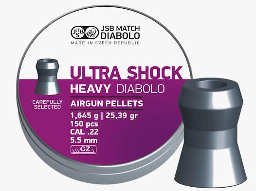 JSB Ultra Shock Heavy, Kal. 5,5mm,