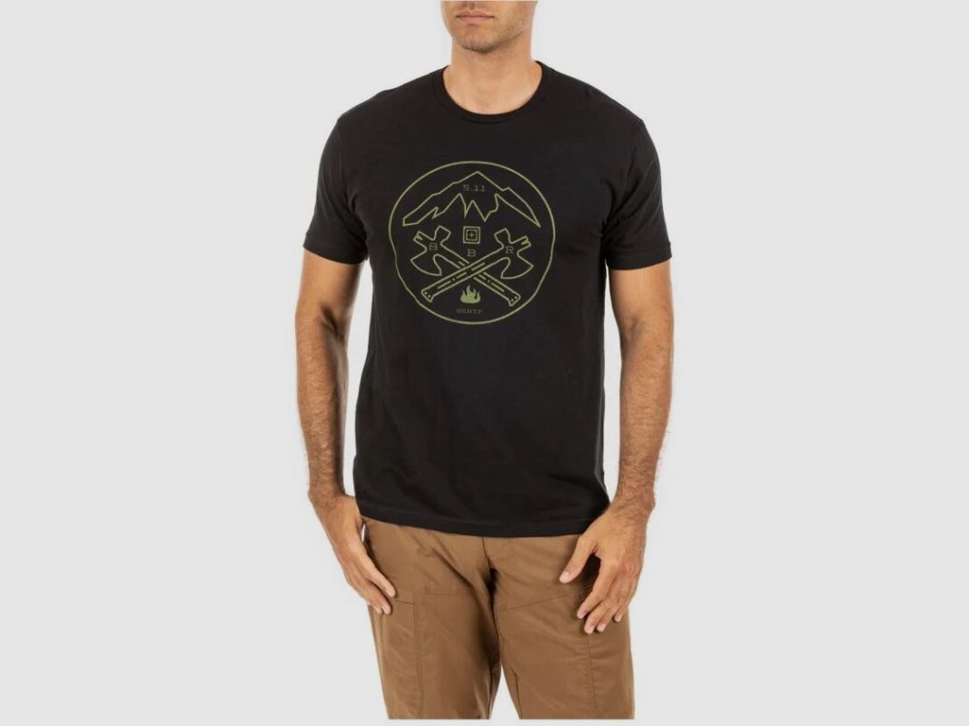 5.11 T-Shirt CROSSED AXE MOUNTAIN, Bild 1 von 3