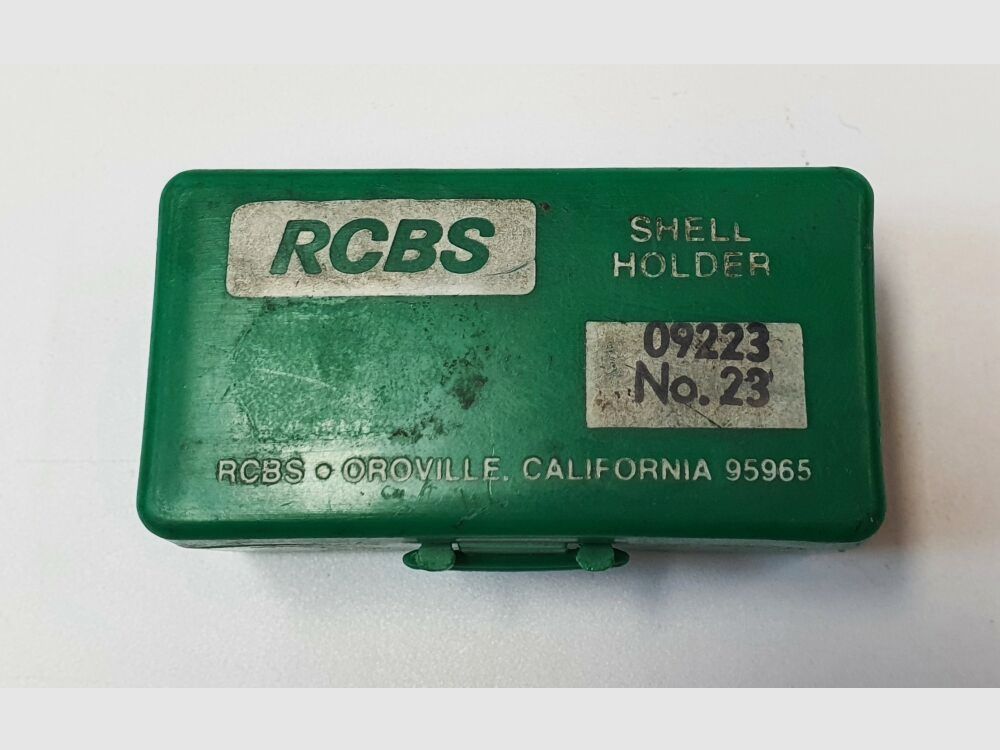 Set RCBS - set di supporti per bossoli RCBS #3, #8 e #11 in scatola verde RCBS