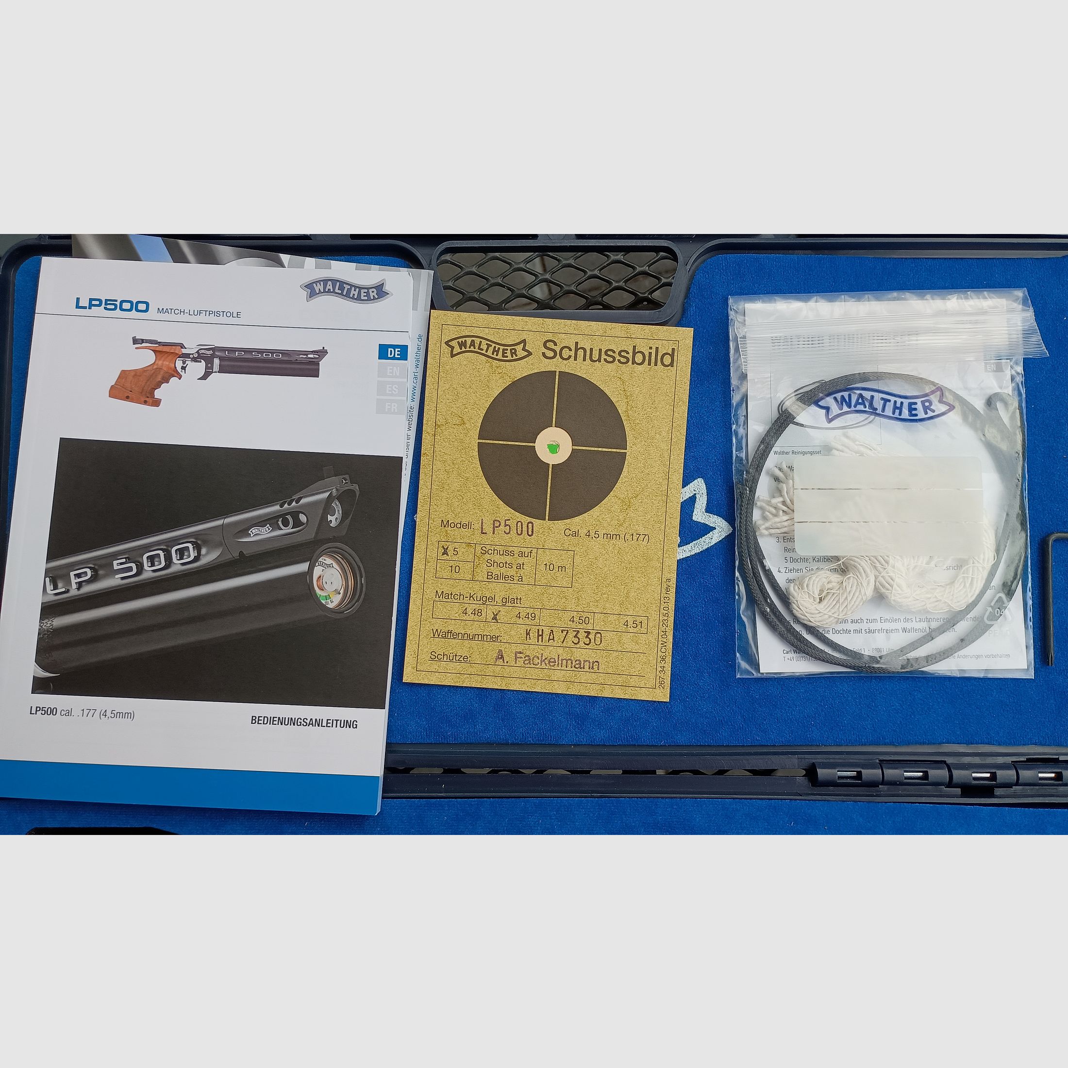 Walther LP500 Meistermanufaktor Rechts