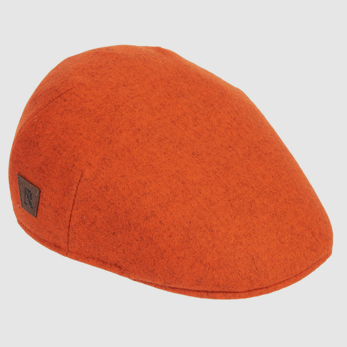 Rascher Schiebermütze Schurwolle Orange