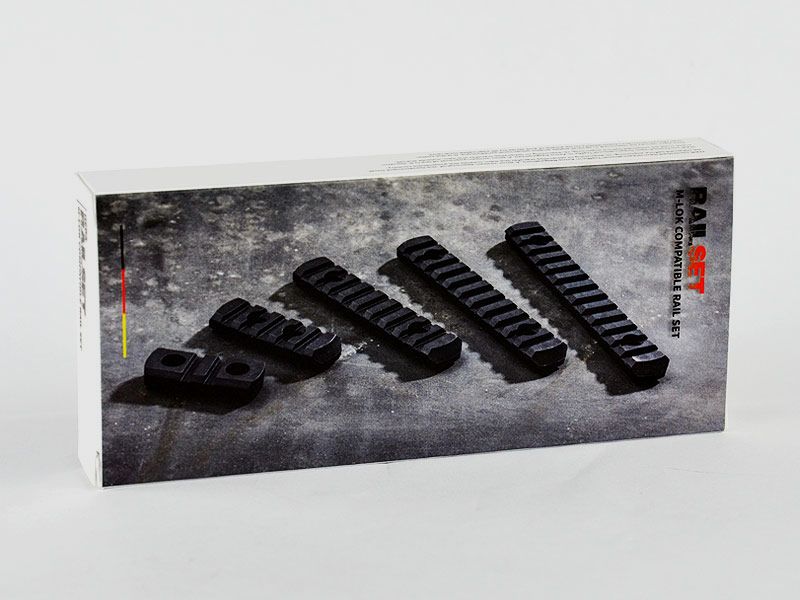 HERA ARMS M-LOK Adapter SET 6 piezas en negro
