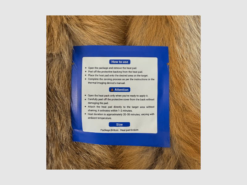 Conotech pads de cible thermique / cibles pour le réglage, image 3 sur 3