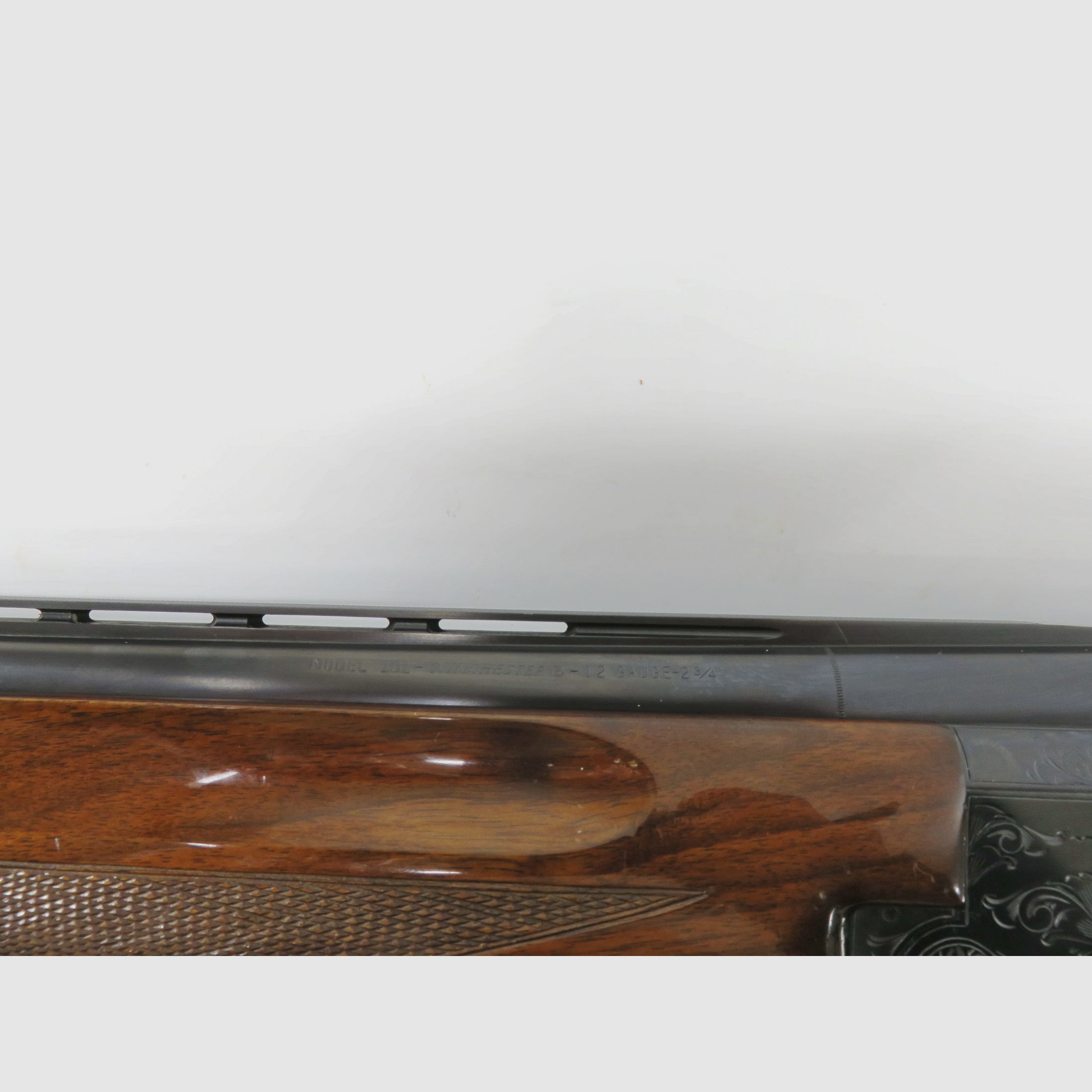 Schöne Bockdoppelflinte WINCHESTER 101 | Lauflänge 66 cm | Kal 12/70