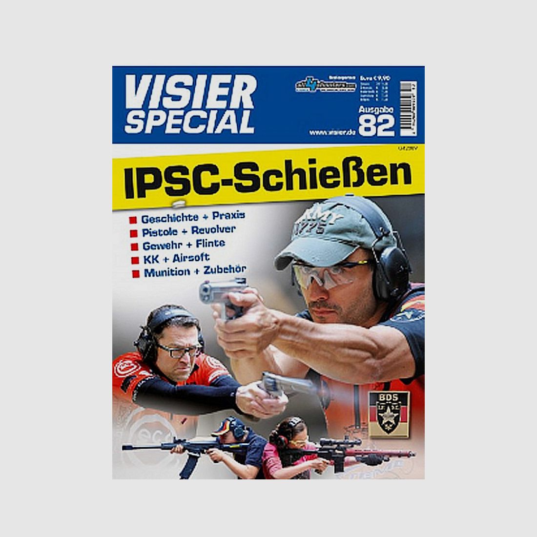 VISIER tijdschrift Special 82 IPSC-schieten