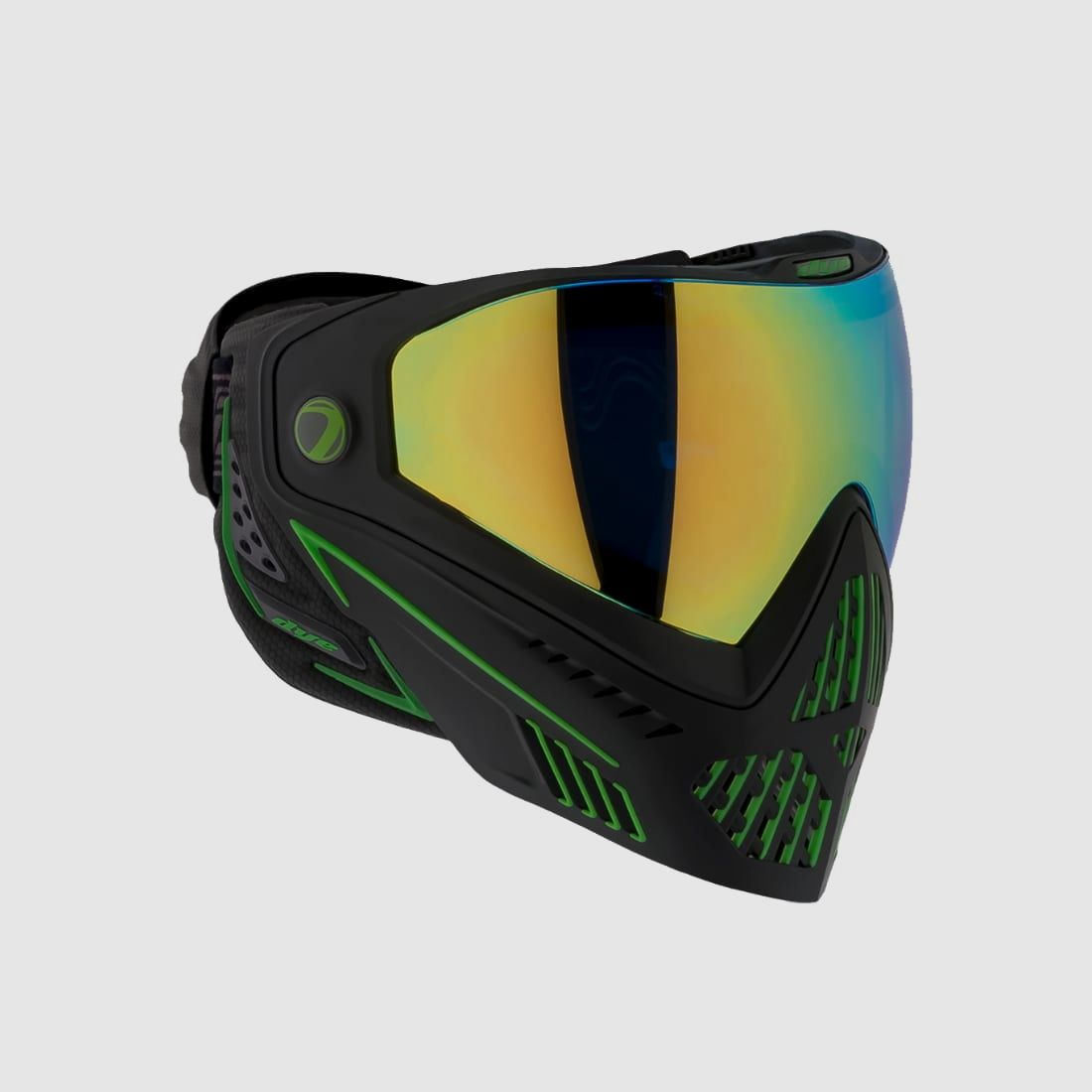 Masque de paintball thermique Dye I5 EMERALD (vert/noir)
